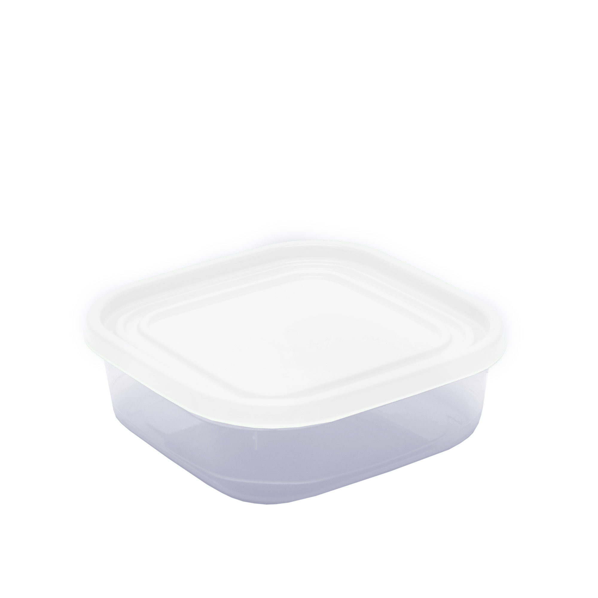  Pote Quadrado Fundo Jateado 450ml