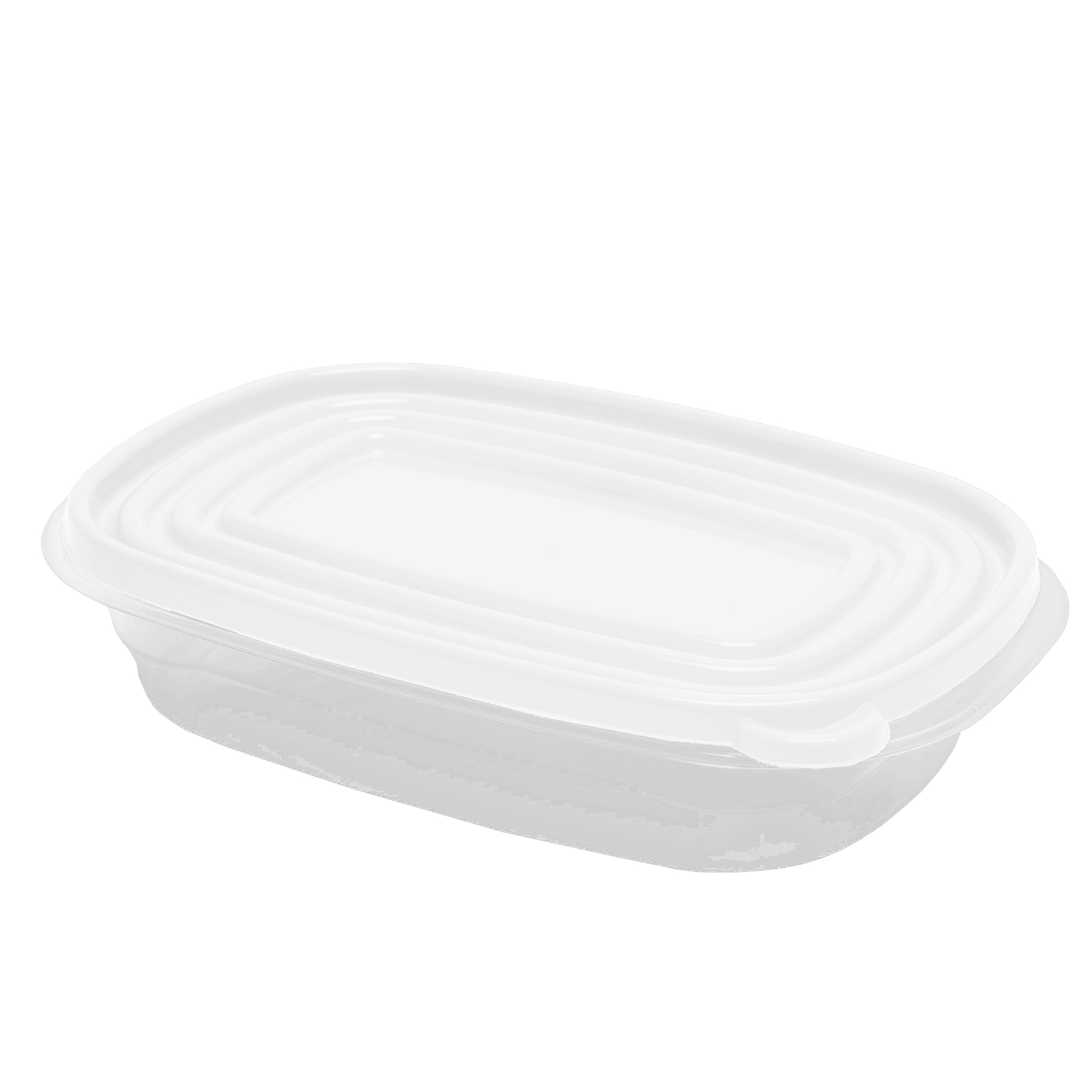  Pote Retangular Baixo 950ml