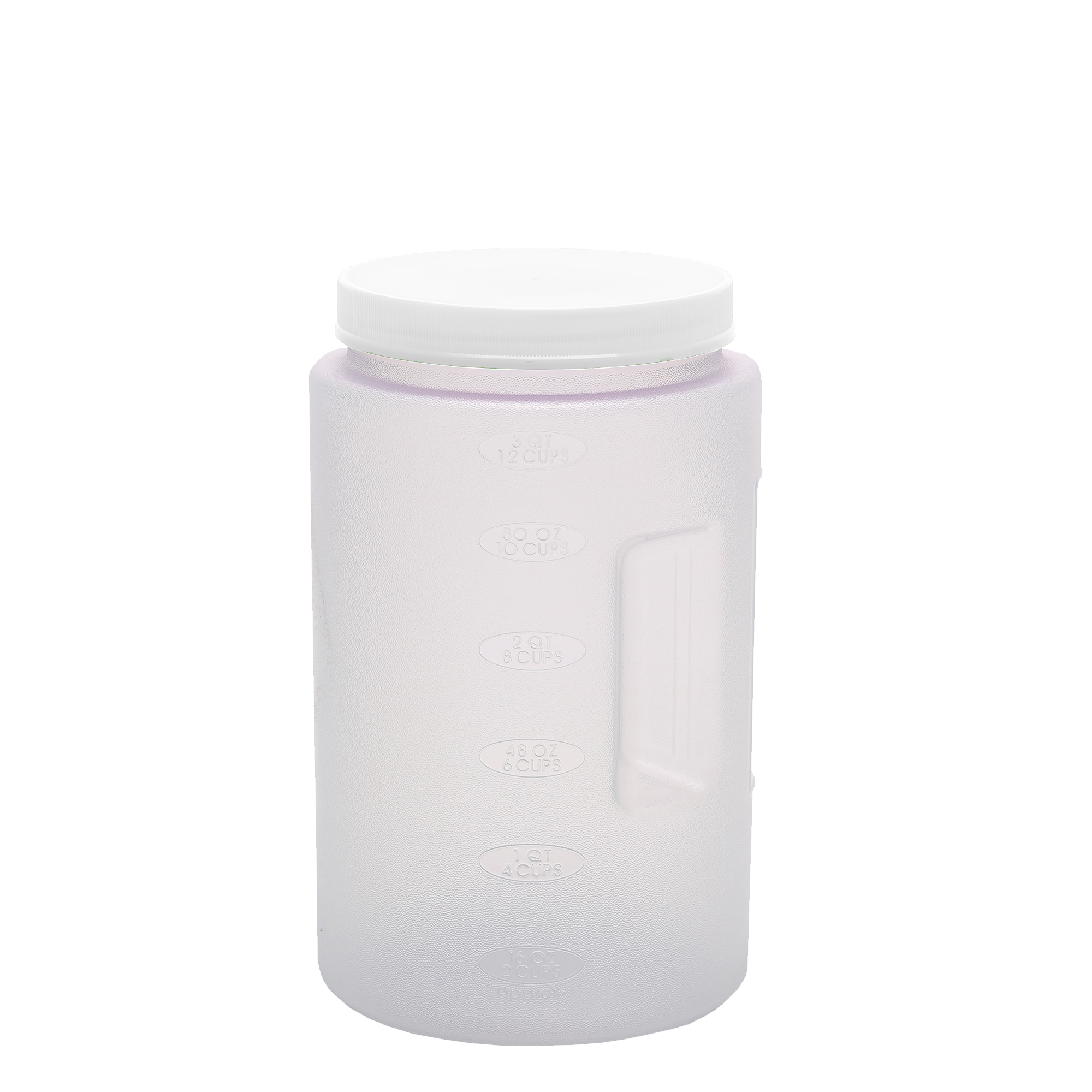  Pote Mantimento Tampa Rosca 3l