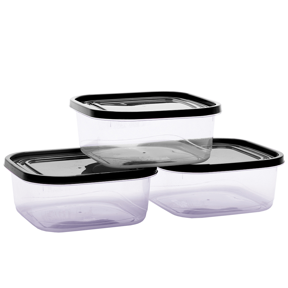  Conjunto 3 Potes Quadrados