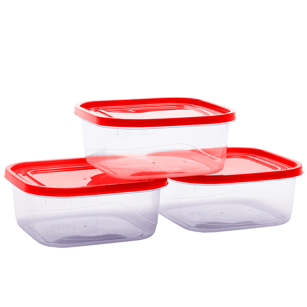  Conjunto 3 Potes Quadrados