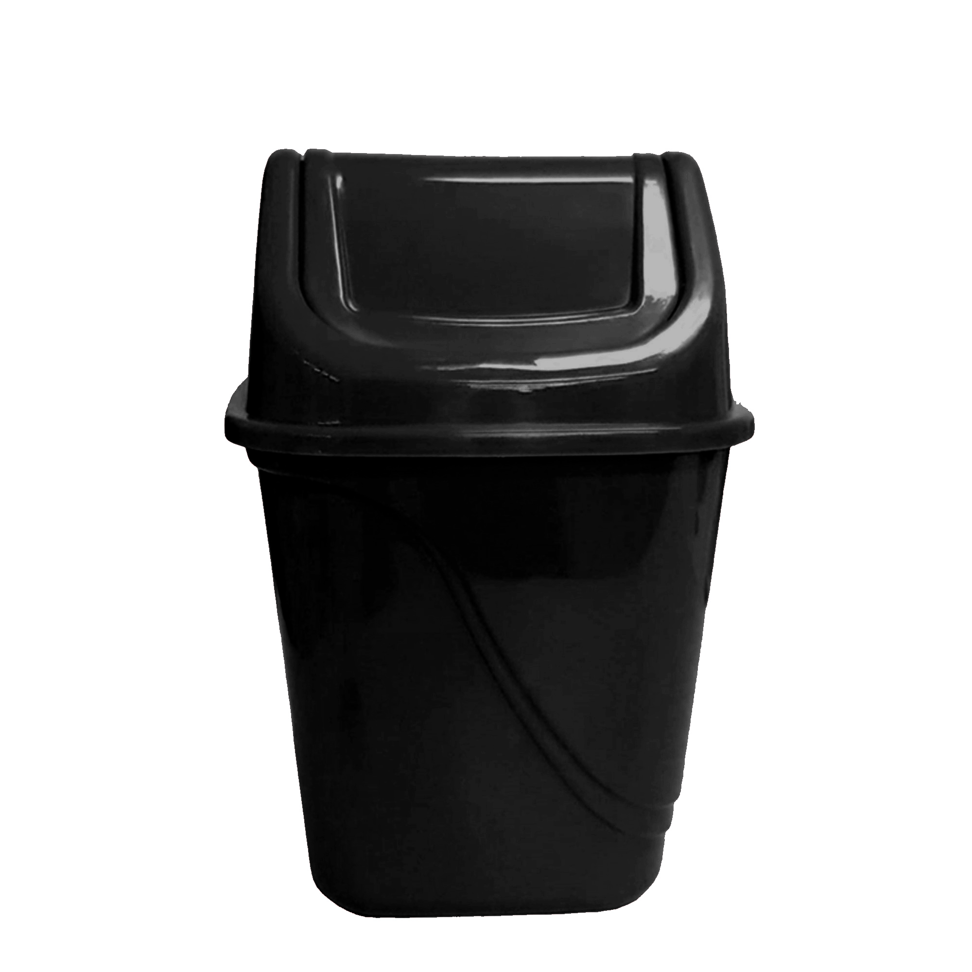 LIXEIRA QUADRADA 3.2L - PRETA